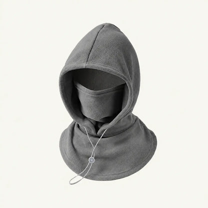 3-in-1 Fleece Balaclava Hood – Windproof Full Face Cover, Neck Gaiter & Winter Ski Mask