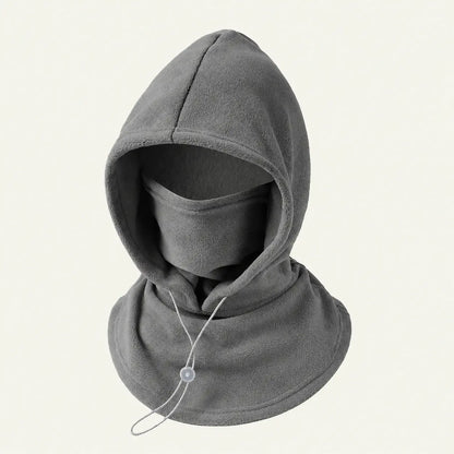 3-in-1 Fleece Balaclava Hood – Windproof Full Face Cover, Neck Gaiter & Winter Ski Mask