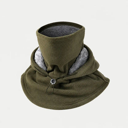3-in-1 Fleece Balaclava Hood – Windproof Full Face Cover, Neck Gaiter & Winter Ski Mask