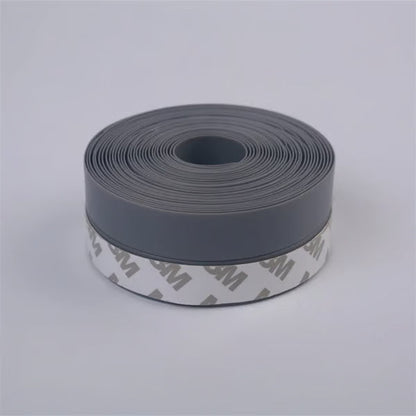 16.4Ft Door Weather Stripping | Adhesive Draft Stopper Seal Strip for Doors, Windows & Shower Doors