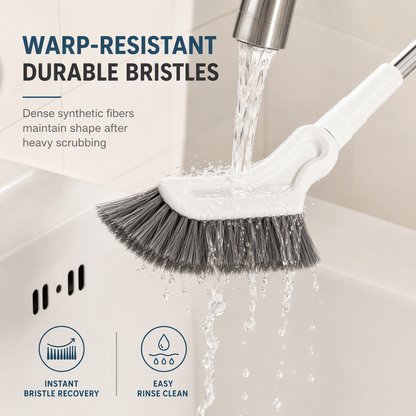 ⏳LAST DAY HOT SALES - 70% OFF🔥Multifunctional Extendable Long Handle Floor Scrub Brush